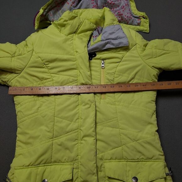 Firefly Long Winter Jacket Size Small Neon - Picture 16 of 16